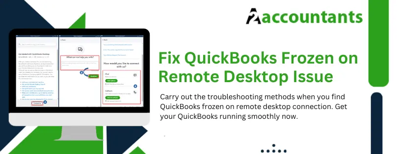 Fix QuickBooks Frozen on Remote Desktop Issue