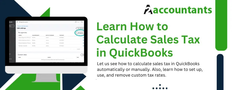 How to Calculate Sales Tax in QuickBooks