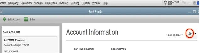 Refresh QuickBooks and Bank Connection